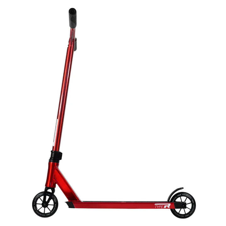 Root Industries Type R PRO scooter in red, side view