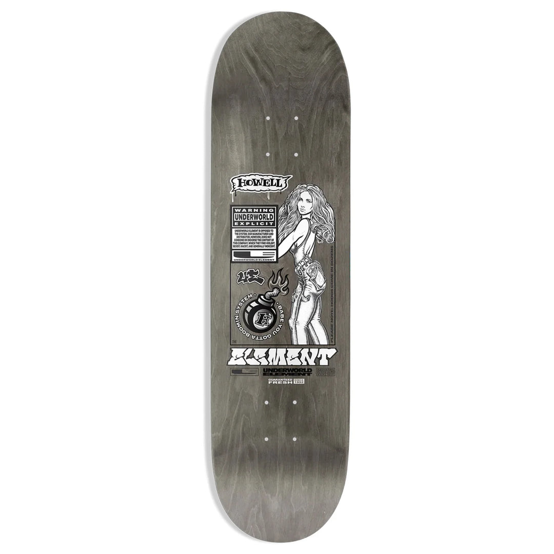 Underworld Element Howell Boomin System 8.25" SKATEBOARD DECK