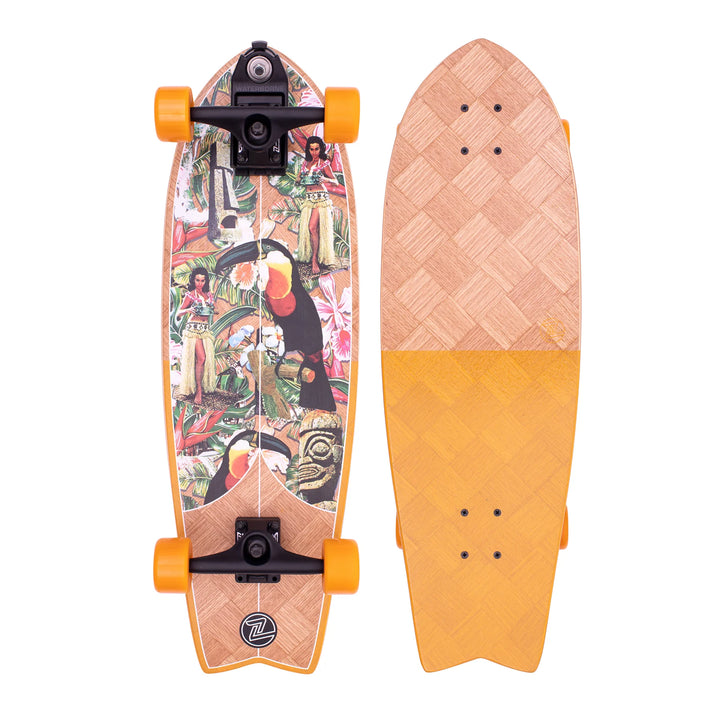 Z-Flex Banana Train Surfskate Fish