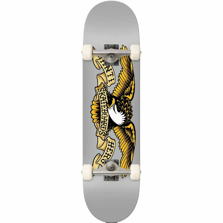 Anti Hero Classic Eagle Grey Complete Skateboard 7.5"