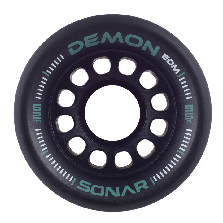 Radar Demon Wheels Black 62mm 95a