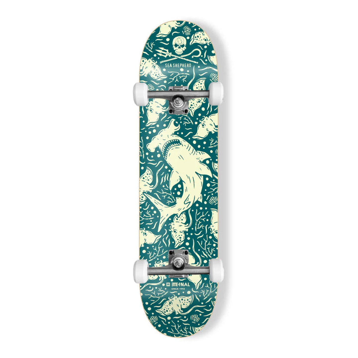 Eternal x Sea Shepherd Complete Skateboard Hammerhead | 8.5"