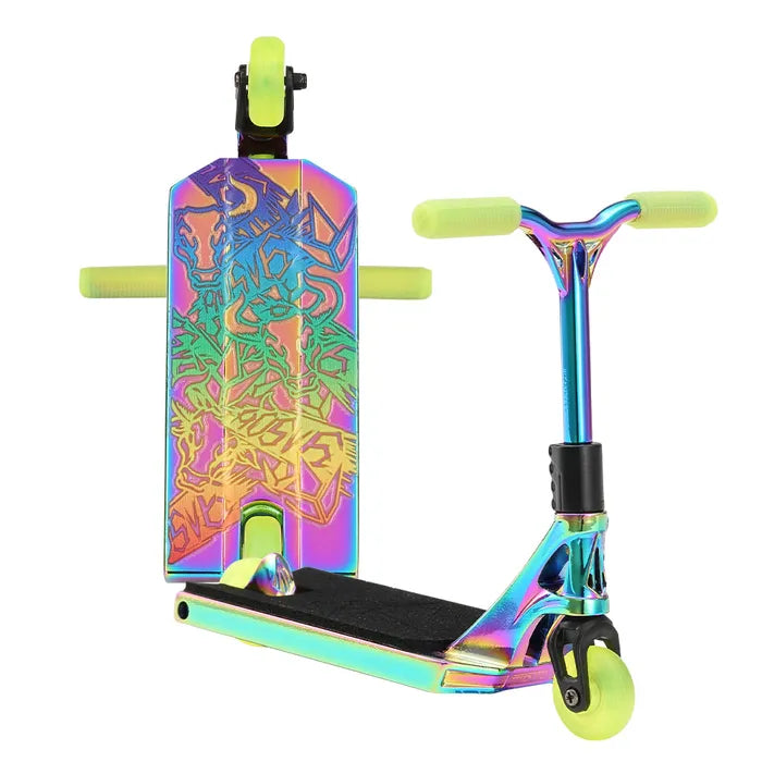 Envy Finger Scooter Special Edition in Charge, oil slick and yellow