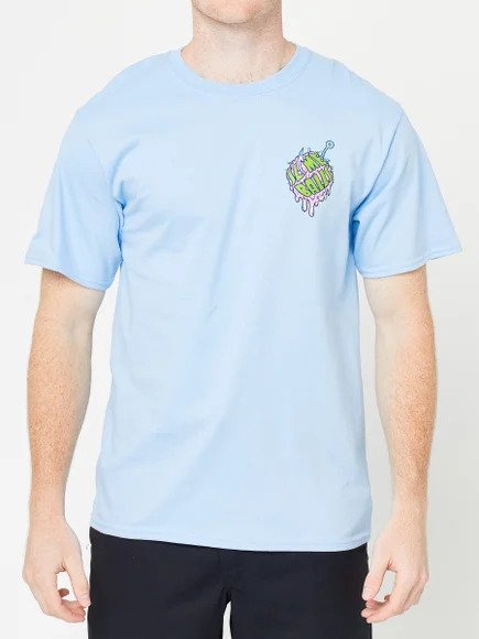 Slime Balls Shark Bait T-shirt Light Blue