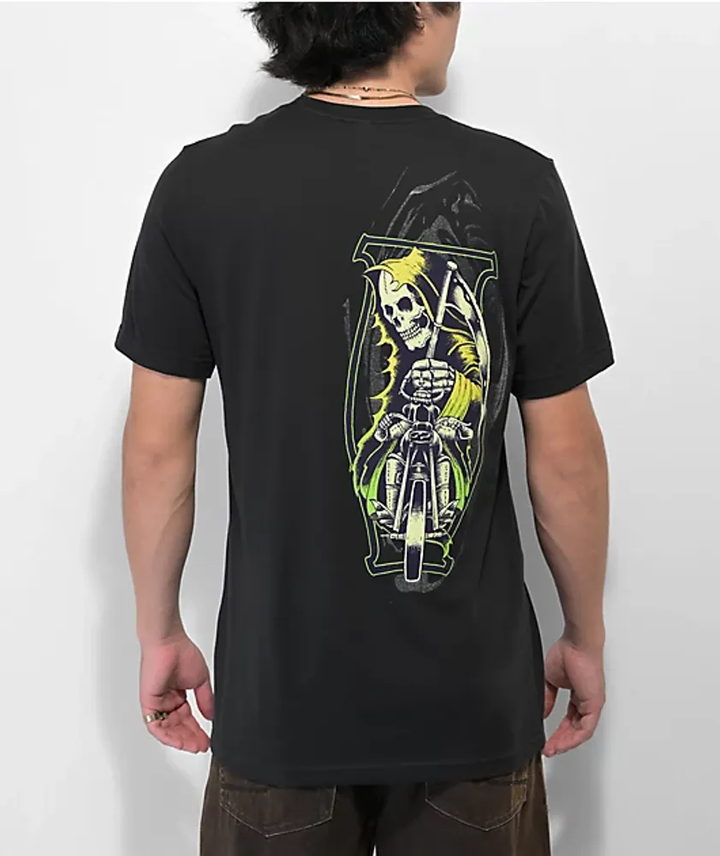 Creature Reaper Tripz T-shirt Vintage Black