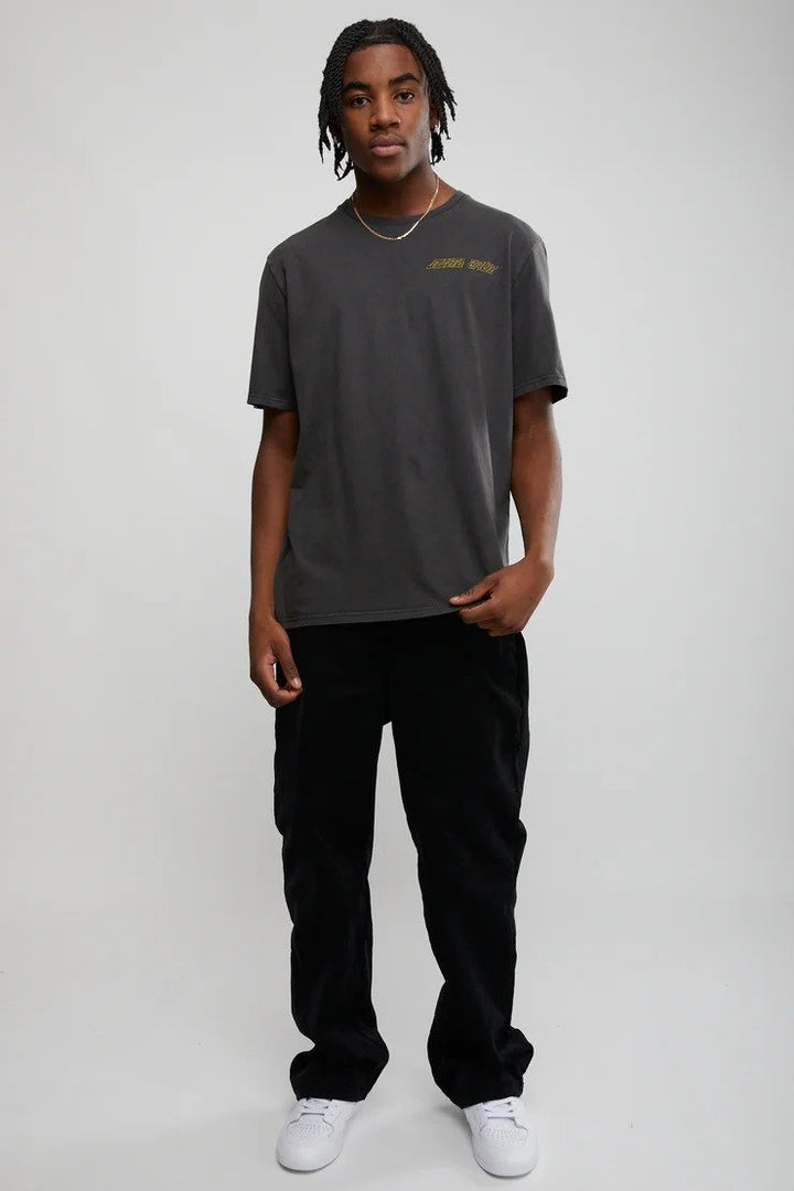 Santa Cruz Dressen Roses Mens Short Sleeve T-shirt Black