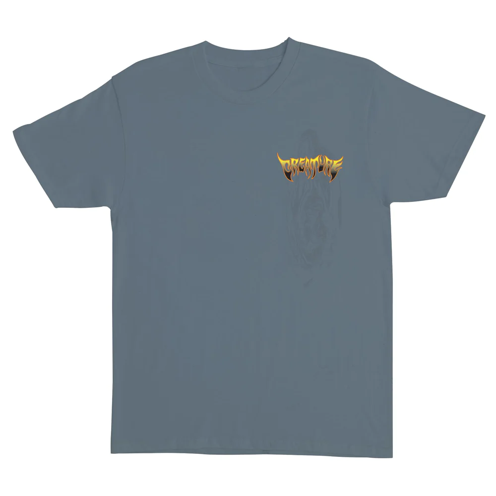 Creature Reaper Tripz T-shirt Steele Blue