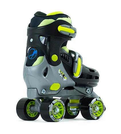 Sfr Hurricane Iii Quad Roller Skates - Black Yellow