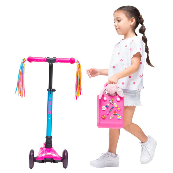 I-GLIDE Adventure Tote Bag w/ Hook - Pink