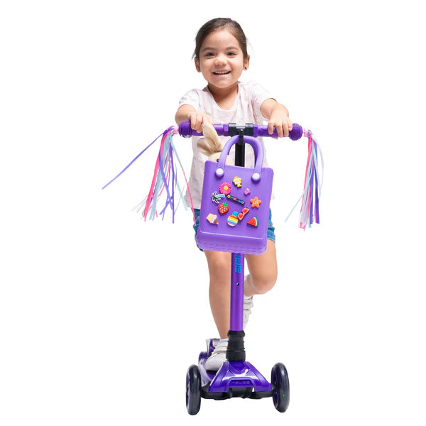 I-GLIDE Adventure Tote Bag w/ Hook - Purple