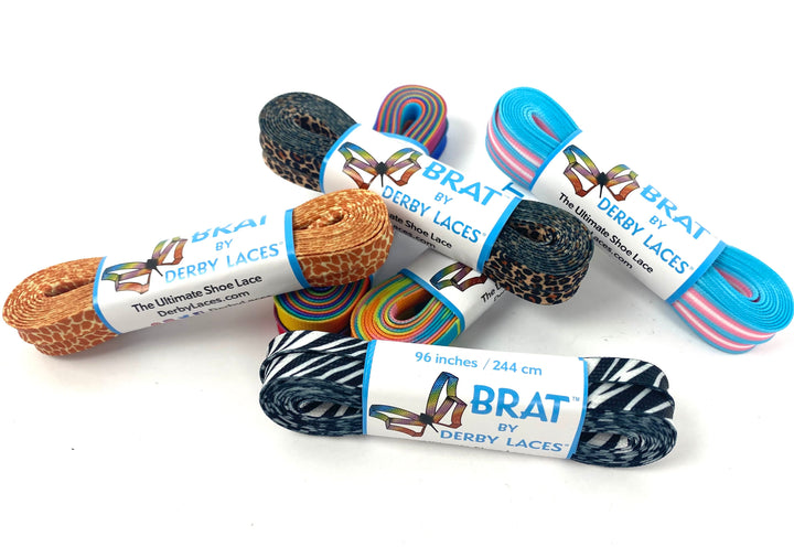 Derby Laces Brat 96 244cm 6mm Wide