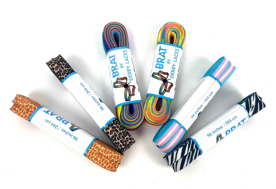 Derby Laces Brat 96 244cm 6mm Wide