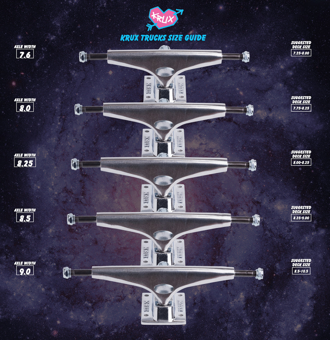 KRUX K5 Polished Skateboard Trucks