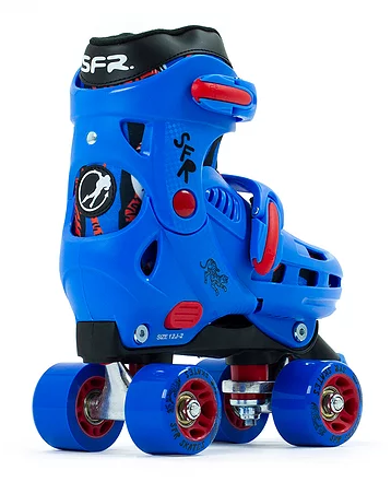 Sfr Storm Iv Quad Roller Skates Blue Red