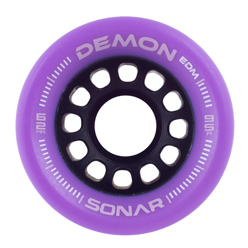 Radar Demon Wheels Black 62mm 95a