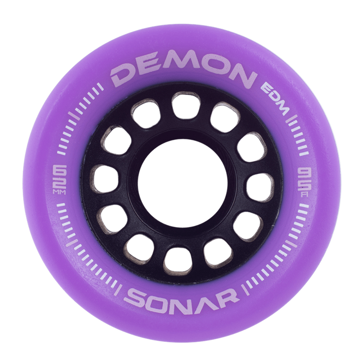 Radar Demon Wheels Black 62mm 95a