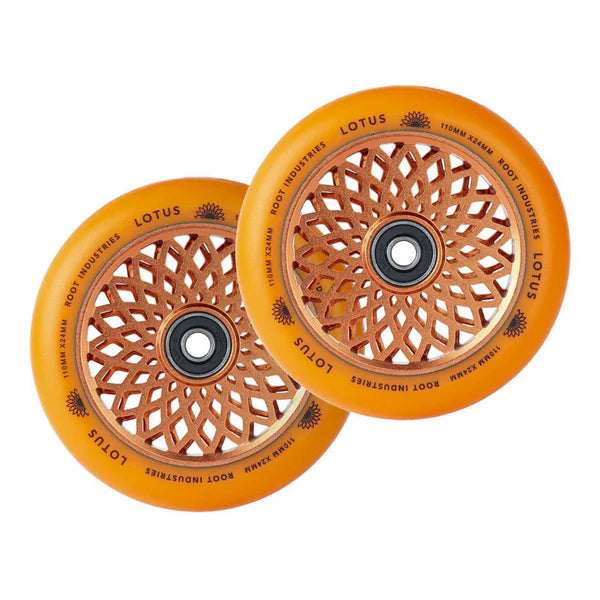 Root Industries Lotus Wheels 110mm | Orange