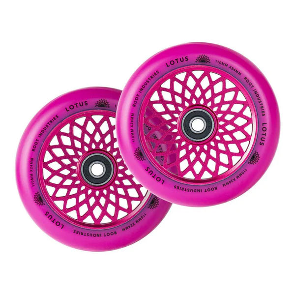 Root Industries Lotus Wheels 110mm | Pink