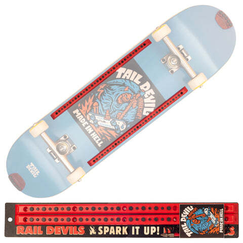 Rail Devil Black Sparking Skateboard Rails