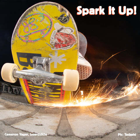 Rail Devil Black Sparking Skateboard Rails
