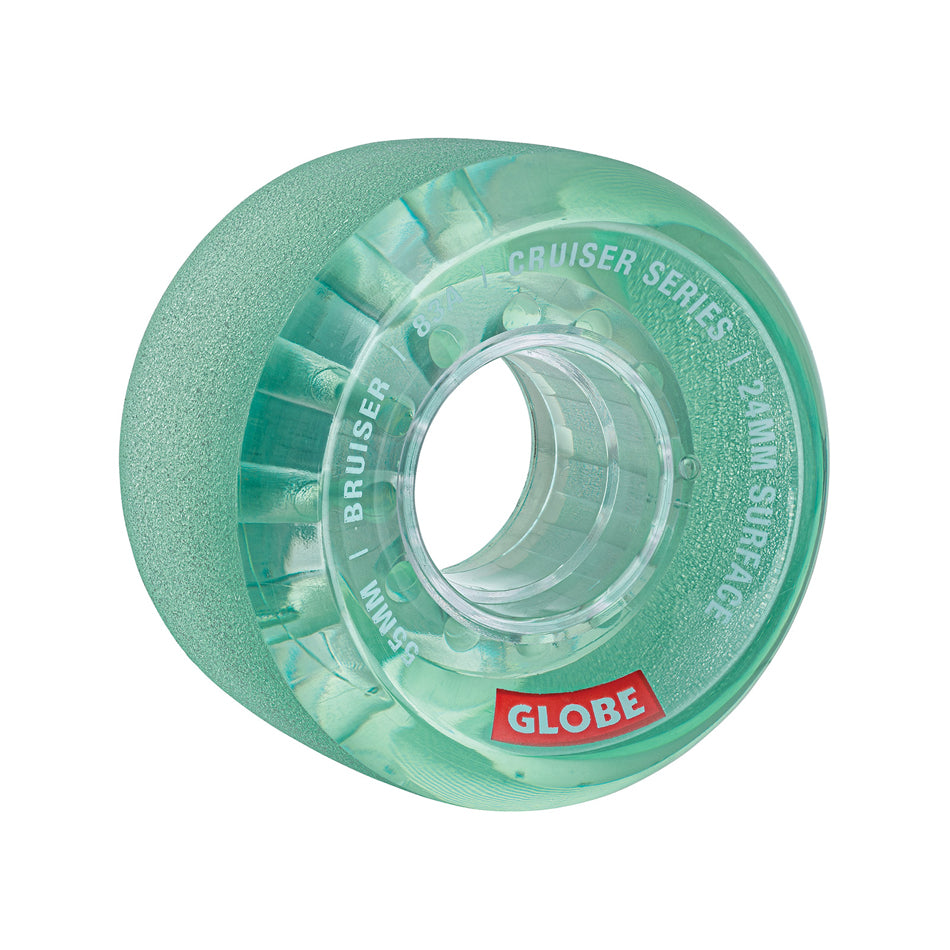 BRUISER CRUISER WHEEL CLEAR AQUA | 55mm | RS 24mm | 83a
