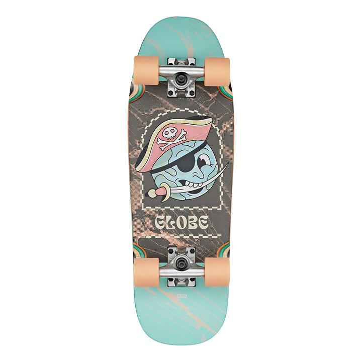 GLOBE KIDS BLASTER PIRATE LIFE YOUTH CRUISER SKATEBOARD |8.25”