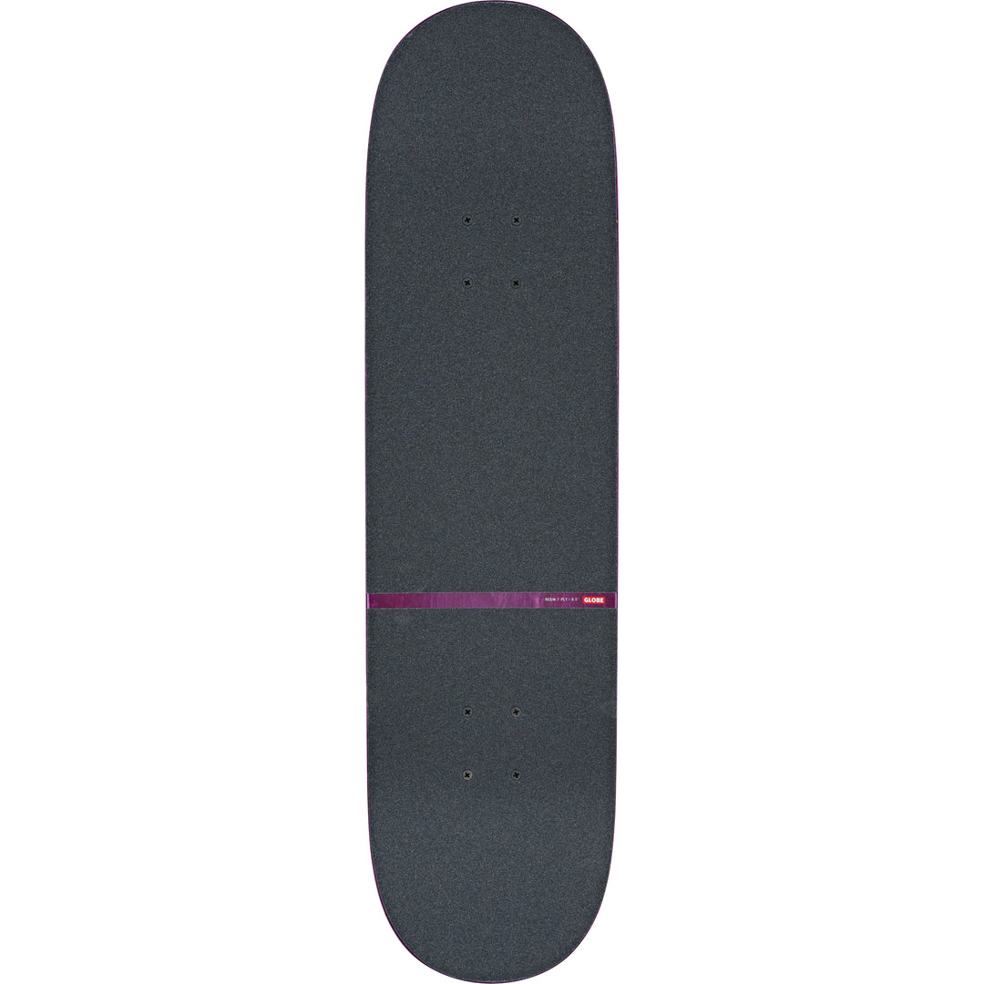 Globe G1 Mind Expansion Off-White/Purple 8.5" Complete Skateboard