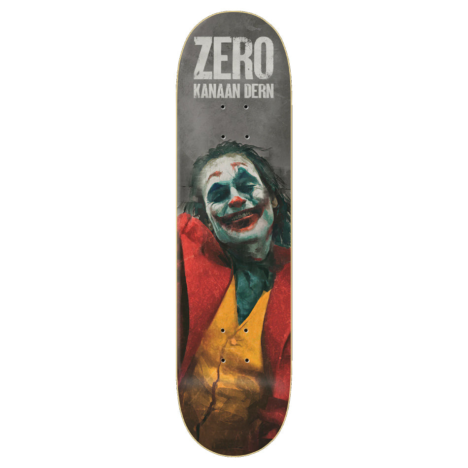 ZERO KANAAN DERN JOKER 8.5 SKATEBOARD DECK