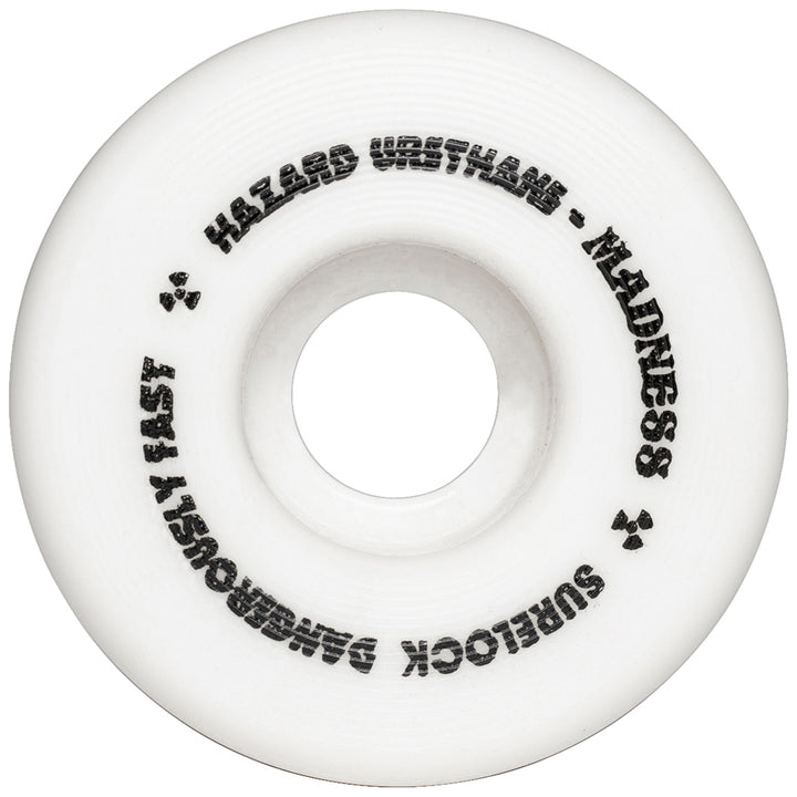Hazard Sign CP Conical Surelock Wheels White