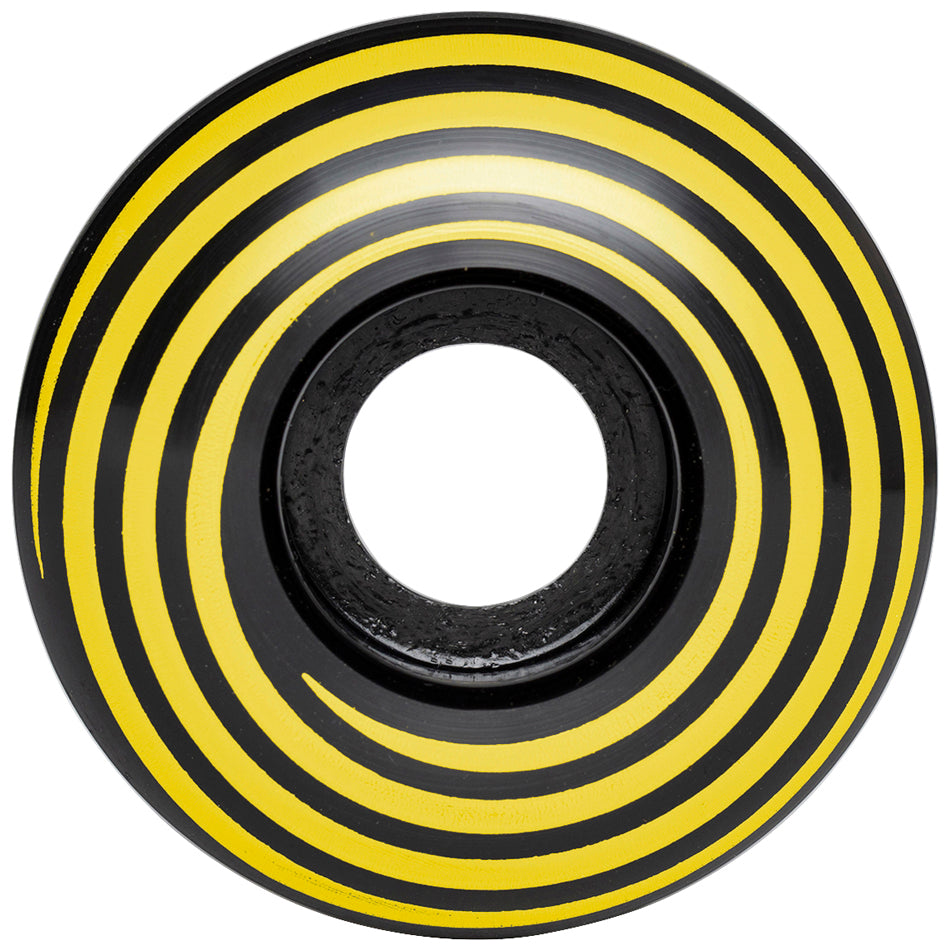 Hazard Swirl CP Radial 101A Black 51mm Skateboard Wheels