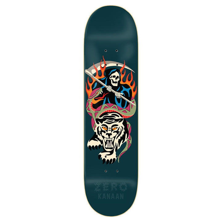 Zero White Tiger Skateboard Deck 8.5" Kanaan Dern