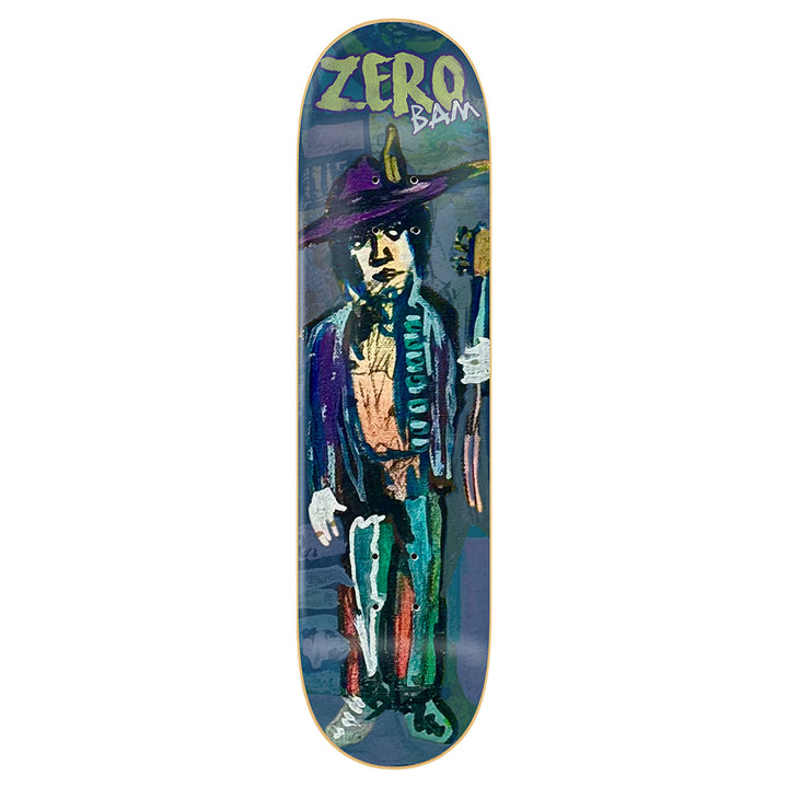 ZERO BAM MUSIC MAN 8.25 SKATEBOARD DECK
