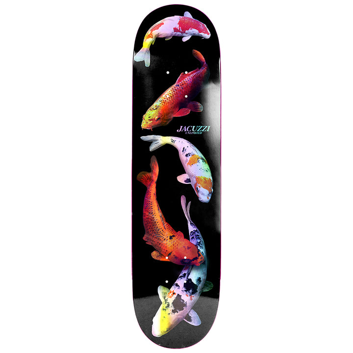 Jacuzzi 500 Years EX7 8.5" Skateboard Deck Black/Holographic