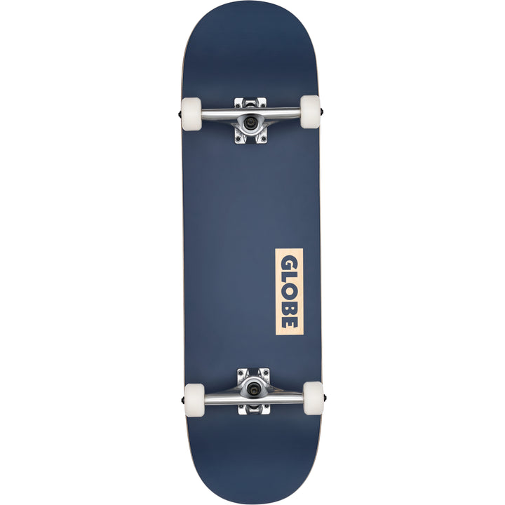 Globe Goodstock Complete Skateboard 9.0" Midnight Blue
