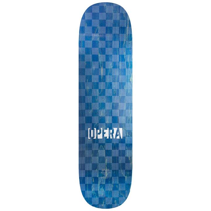 Opera Evil Eye Symmetrical Pop Slick Skateboard Deck 8.25"