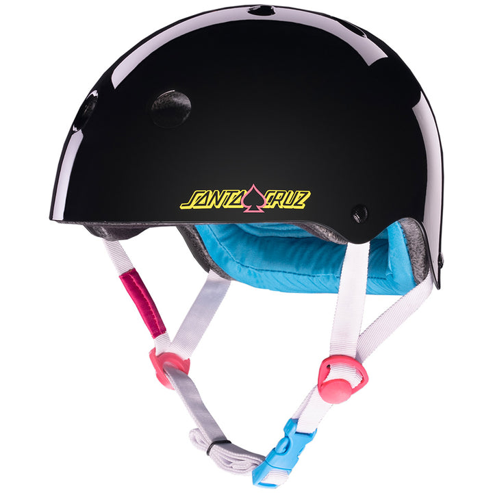 Protec Low Pro Certified Santa Cruz Gloss Black Helmet