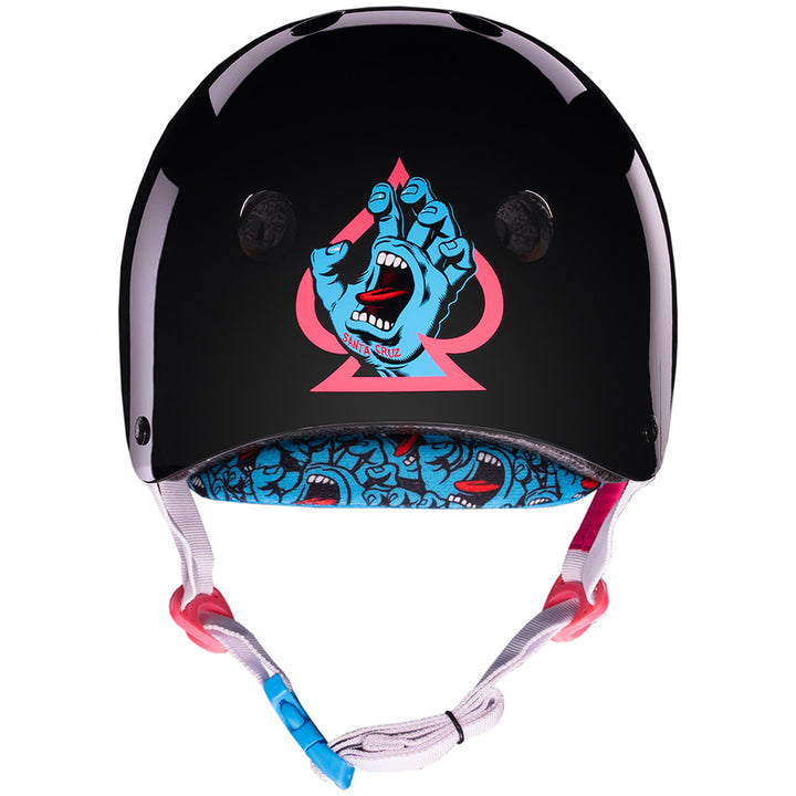 Protec Low Pro Certified Santa Cruz Gloss Black Helmet