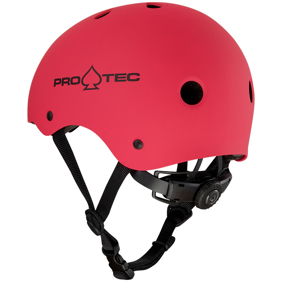 Protec Matte Pink youth helmet with Fid-lock 