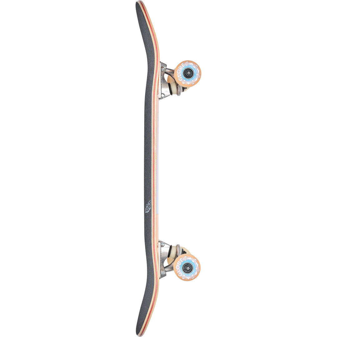 Globe Kids Wide Mini Flaming Eye 7.9 Complete Skateboard