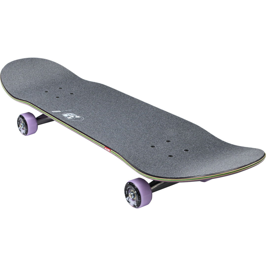 Globe G2 Reflection Black Purple 8.5 Complete Skateboard