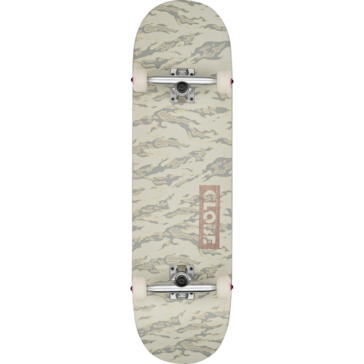 GLOBE Goodstock Complete Vintage White Camo| 8.75"