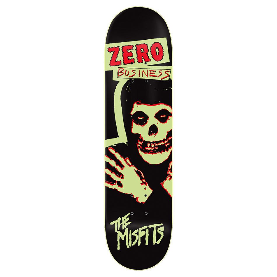 Zero X Misfits Horror Business GITD Skateboard Deck
