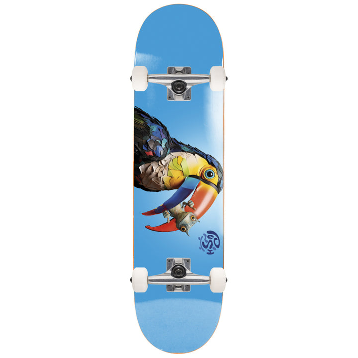 Push Toucan Blue FP Complete Skateboard| 8.0"