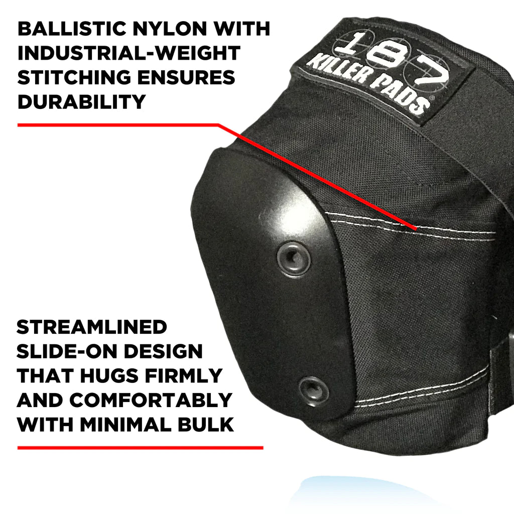 187 SLIM KNEE PADS BLACK