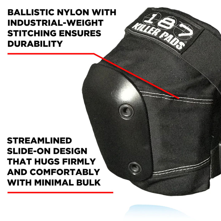 187 SLIM KNEE PADS BLACK