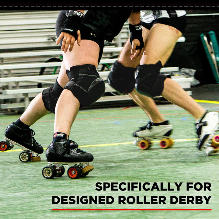 187 PRO DERBY KNEE PADS BLACK