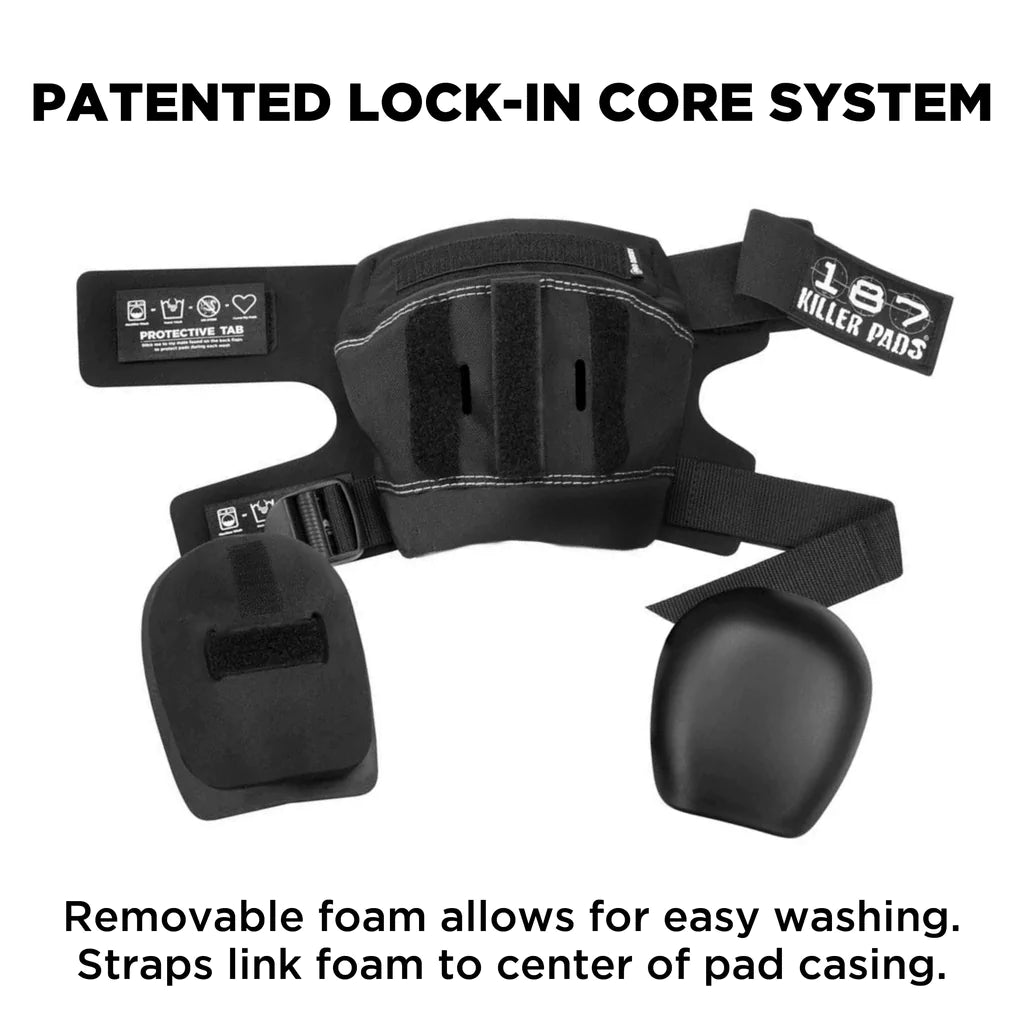 187 PRO DERBY KNEE PADS BLACK