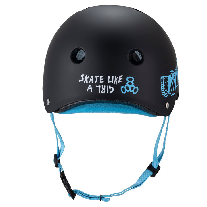 TRIPLE 8 THE CERTIFIED HELMET SKATE LIKE A GIRL