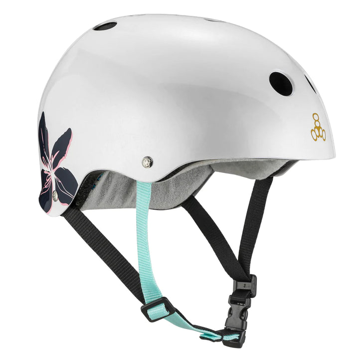 TRIPLE 8 THE CERTIFIED HELMET SS FLORAL