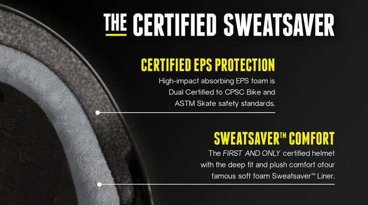 TRIPLE 8 THE CERTIFIED HELMET SS BLACK GLITTER